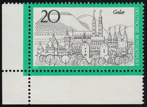 704 Fremdenverkehr Goslar ** Ecke u.l.