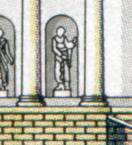 1625 Opéra d'État ** Coin o.l. avec PLF RETUSCHE tache grise dans le socle, champ 1