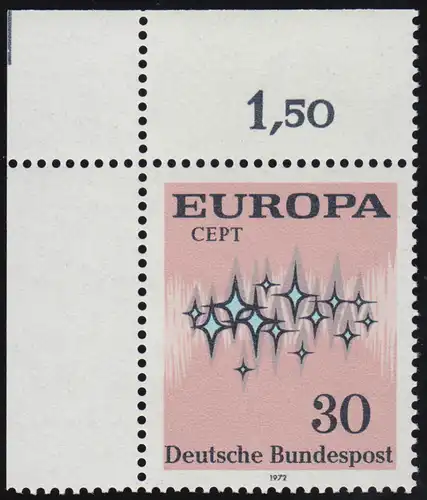 717 Europa 30 Pf Symbol ** Ecke o.l.
