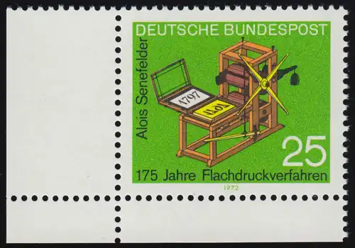 715 Flachdruckverfahren ** Ecke u.l.