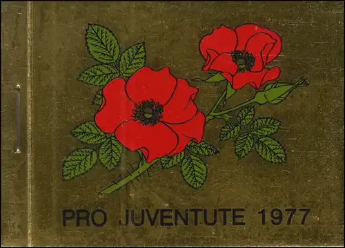 Schweiz Markenheftchen 0-70, Pro Juventute Rosen 1977, **