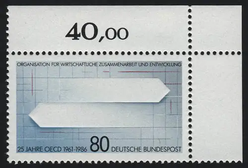 1294 OECD, postfrisch ** Ecke o.r.