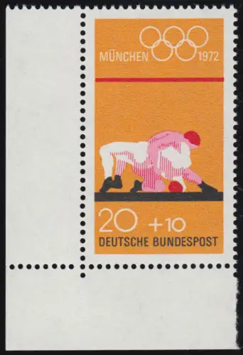 719 Jeux olympiques d'été 20+10 anneaux Pf ** coin et l.