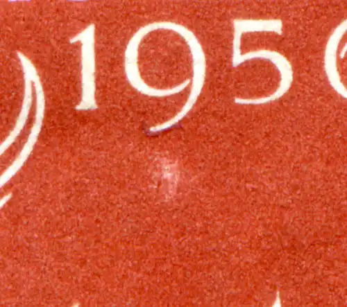 539 Olympia avec encoches PLF dans la feuille et point lumineux sous la 9, case 11, O