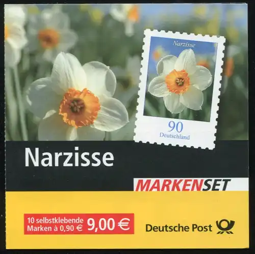 61 Lb MH Narzisse - mit kleinem Aufkleber, ** postfrisch