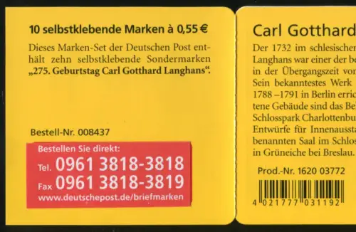 70 Lb MH Langhans avec petit autocollant, frais de port **