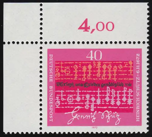 741 Heinrich Schütz ** Coin o.l.