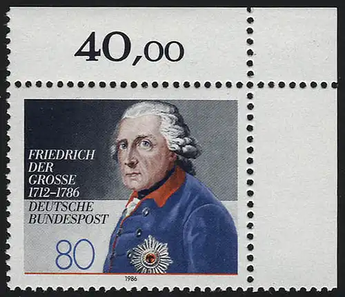 1292 Friedrich der Große ** Ecke o.r.