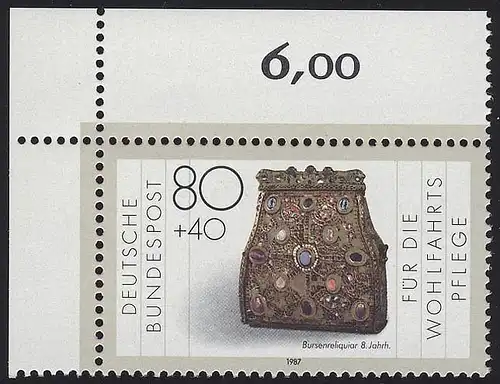 1336 Wohnfstungen 80+40 Pf ** coin o.l.