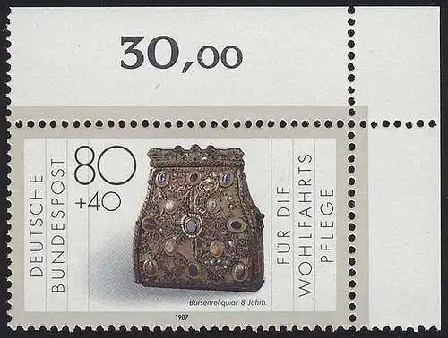 1336 Wohnfstungen 80+40 Pf ** coin o.r.