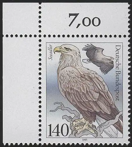 1542 Oiseaux marins 140 sentier Aigle de mer ** coin o.l.