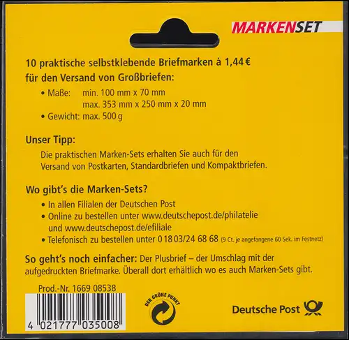 54bII B b MH Conseil musical - dans le blister SANS frais ** frais de port