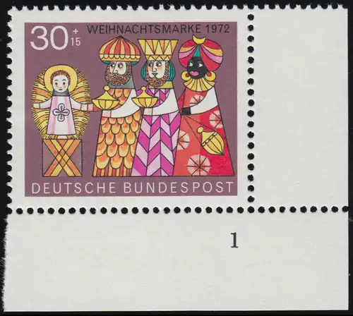 749 Weihnachten 30+15 Pf ** FN1