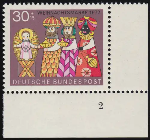 749 Noël 30+15 Pf ** FN2