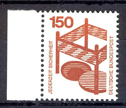 703 Prévention des accidents 150 Pf bord de page ** frais de port