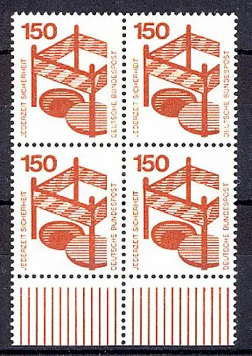 703 Prévention des accidents 150 Pf UR-Quaterbl. ** post-fraîchissement