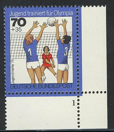 885 Olympia 70+35 Pf Volleyball ** FN1