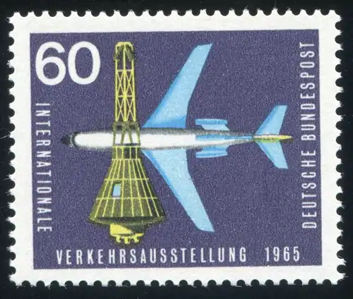 473I Exposition 60 Pf avec PLF I ligne sous l'arrière, case 34, frais de port **