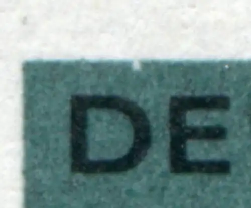424II Bonn mit PLF II punktförmige Bildkerbe über D von DEUTSCHE, Feld 29, **