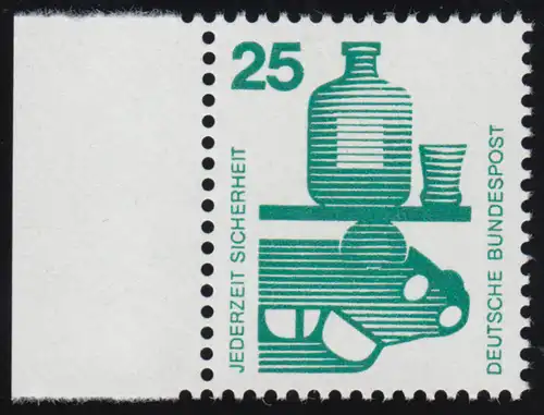 697 Prévention 25 Pf bord de page ** frais de port