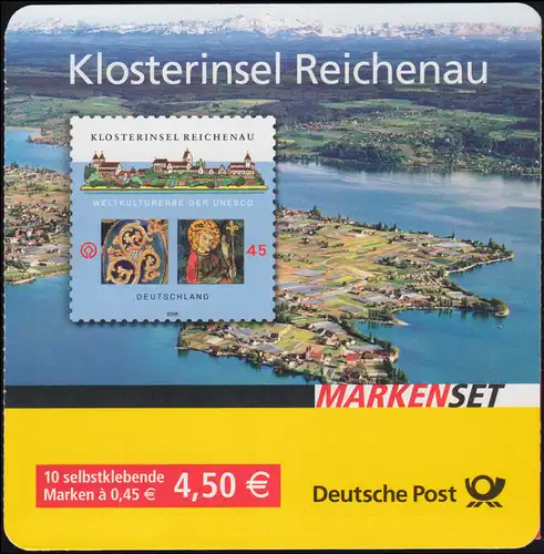 71II La MH Reichenau - mit großem, roten Aufkleber / Label, postfrisch **