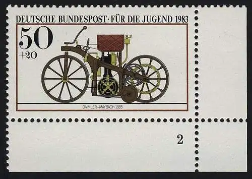 1168 Jugend Motorräder Daimler-Maybach 50+20 Pf ** FN2