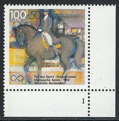 1594 Sporthilfe 100+50 Pf Dressurreiten** FN1