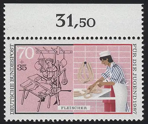 1317 Jeunes bouchers 70+35 Pf ** Oberrand