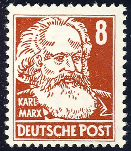 329 Karl Marx 8 Pf **.