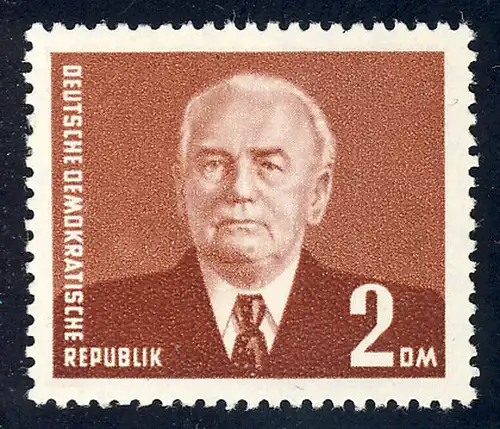 343 Wilhelm Pieck 2 DM, postfrisch **