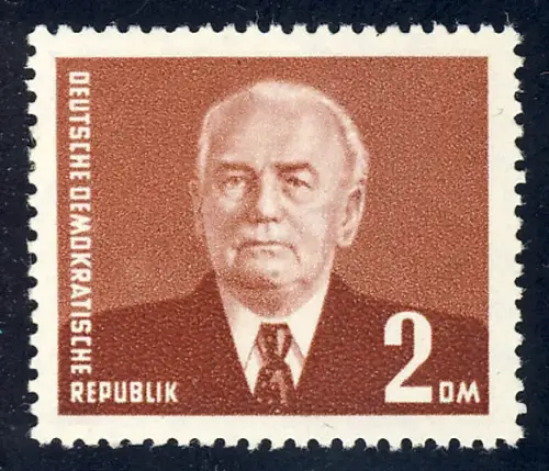 343 Wilhelm Pieck 2 DM, postfrisch **