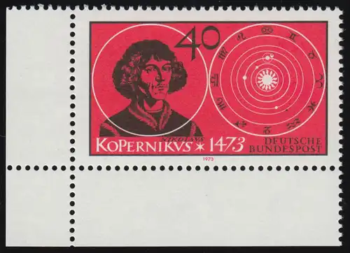 758 Nikolaus Copernic ** Coin et l.
