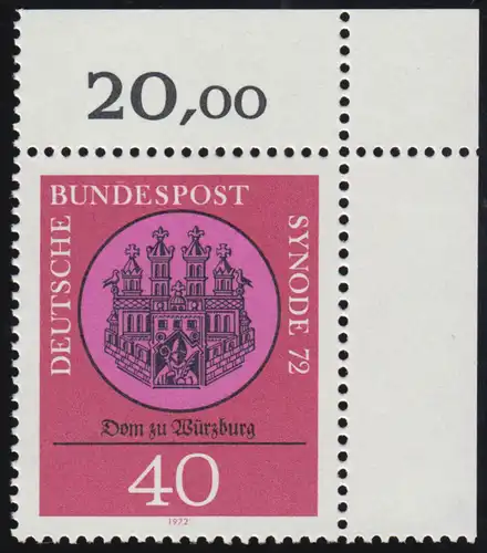 752 Synode Würzburg ** Coin o.r.