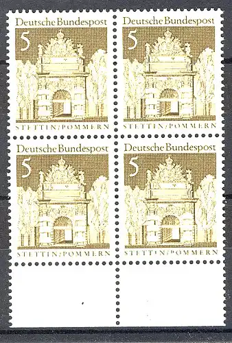 489 ouvrages de grande taille 5 pf UR-Quaterbl. ** post-fraîchissement