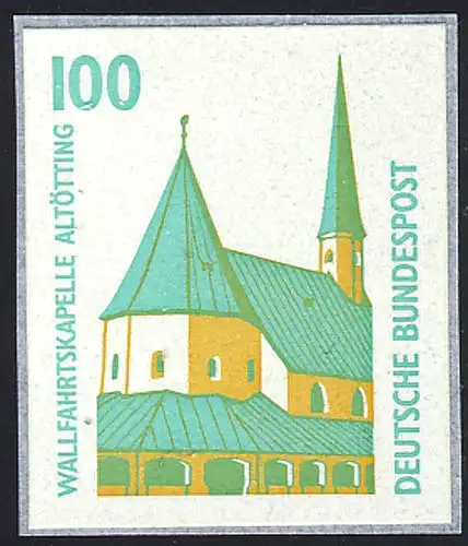 1534 SWK autocollant 100 Pf chapelle de pèlerinage Altötting, **