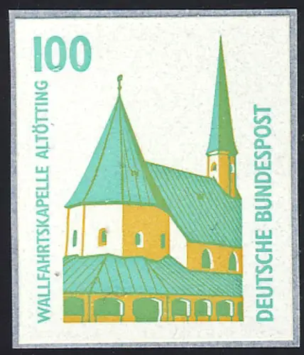 1534 SWK selbstklebend 100 Pf Wallfahrtskapelle Altötting, postfrisch **