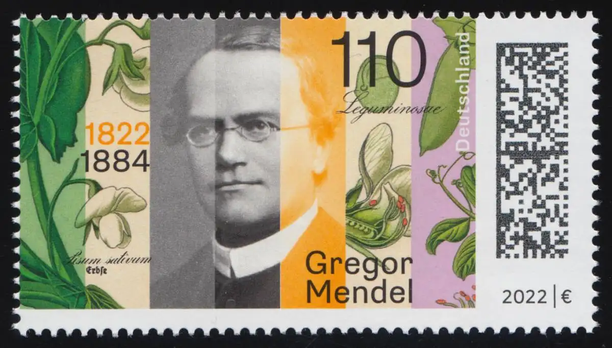 3699 200e anniversaire Gregor Mendel, frais de port **