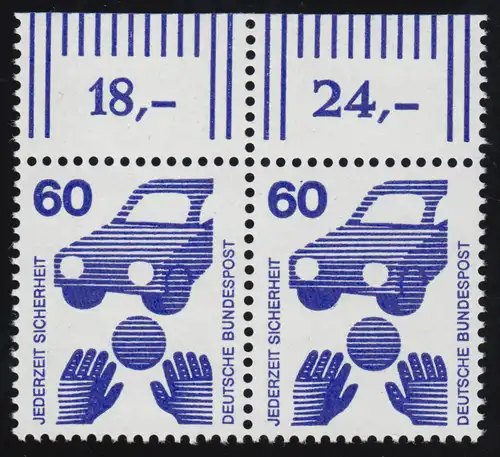 701 Prévention 60 Pf Couple OR ** post-fraîchissement