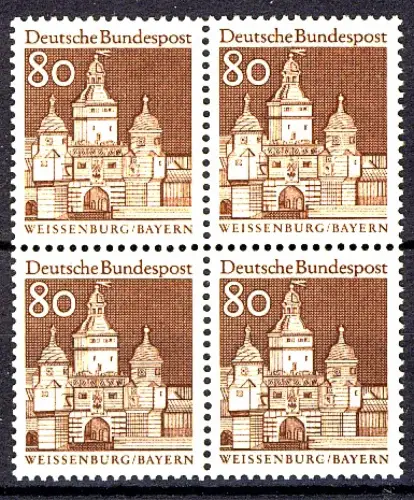 498 grandes structures 80 pf quadruple ** frais de port