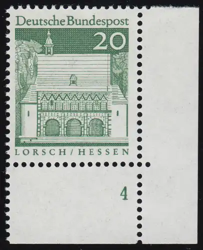 491 Bâtiments 20 Pf Lorsch ** FN4