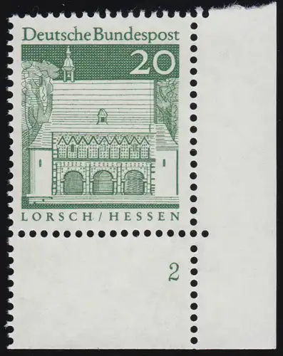 491 Bâtiments 20 Pf Lorsch ** FN2