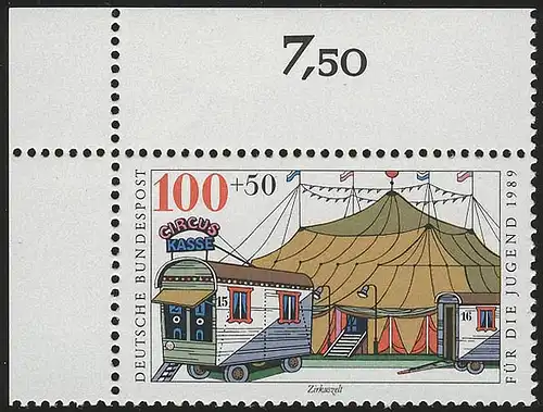 1414 cirque 100+50 tente de cirques Pf ** coin o.l.