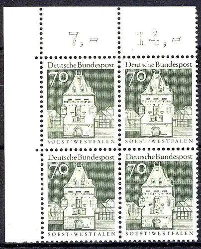 497 bâtiments grands 70 pf Eck Vbl. ol ** post-fraîchissement