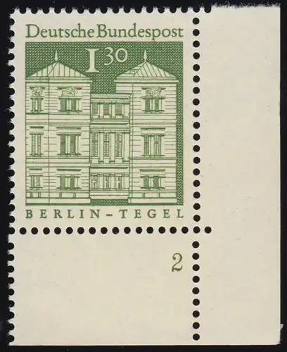 502 ouvrages 1,30 FF Château de Tegel ** FN2