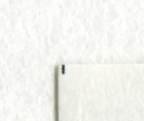 47 MH Winterolympiade, Schnittmarkierungen an HBL-Oberkante links UND rechts, **