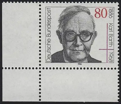 1282 Karl Barth ** Ecke u.l.