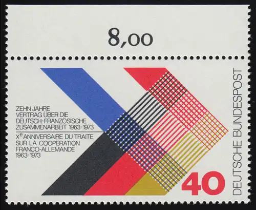 753 Traité de coopération franco-allemande ** Oberrand