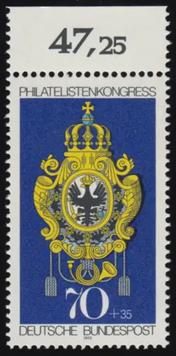 765 Congrès Fédération philatéliste 70+35 Pf ** Oberrand