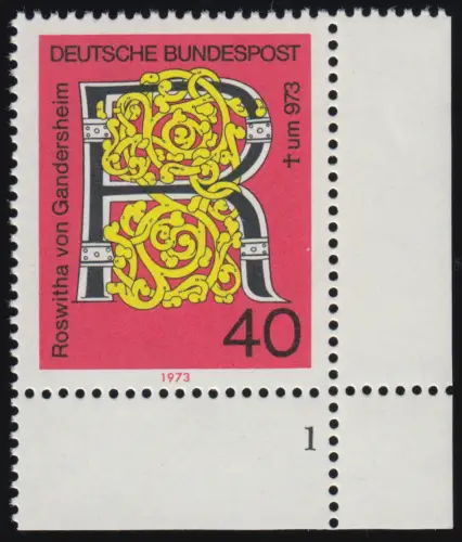770 Roswitha de Gandersheim ** FN1