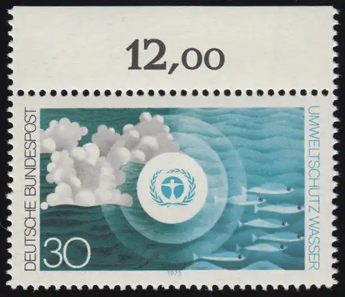 775 Umweltschutz 30 Pf Wasserhaushalt ** Oberrand